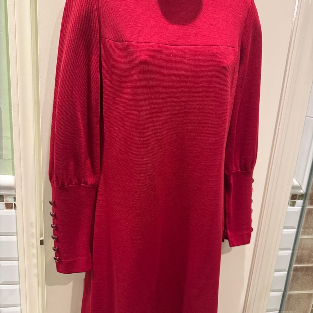 Elegant Red Women's Dress